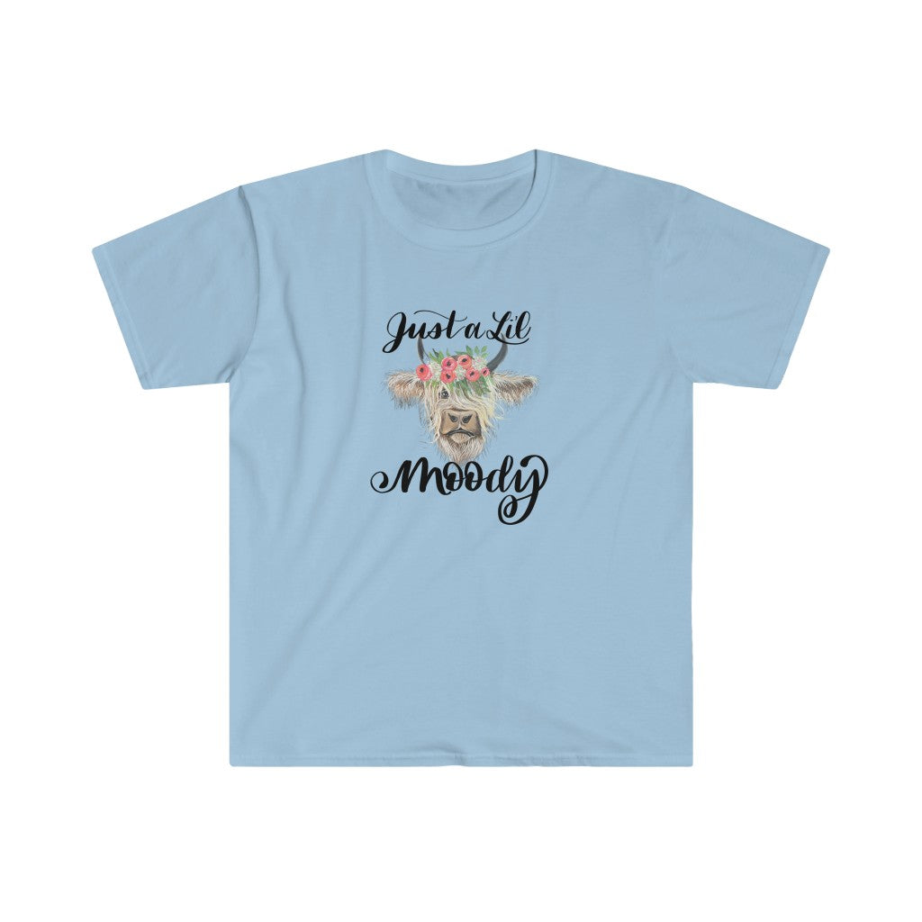 Just a Lil’ Moody - Buttercup- Unisex Softstyle T-Shirt