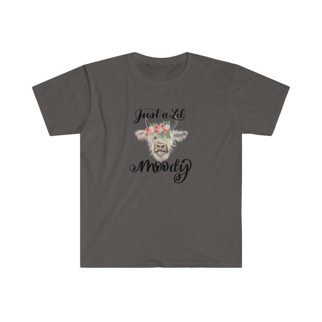 Just a Lil’ Moody - Buttercup- Unisex Softstyle T-Shirt