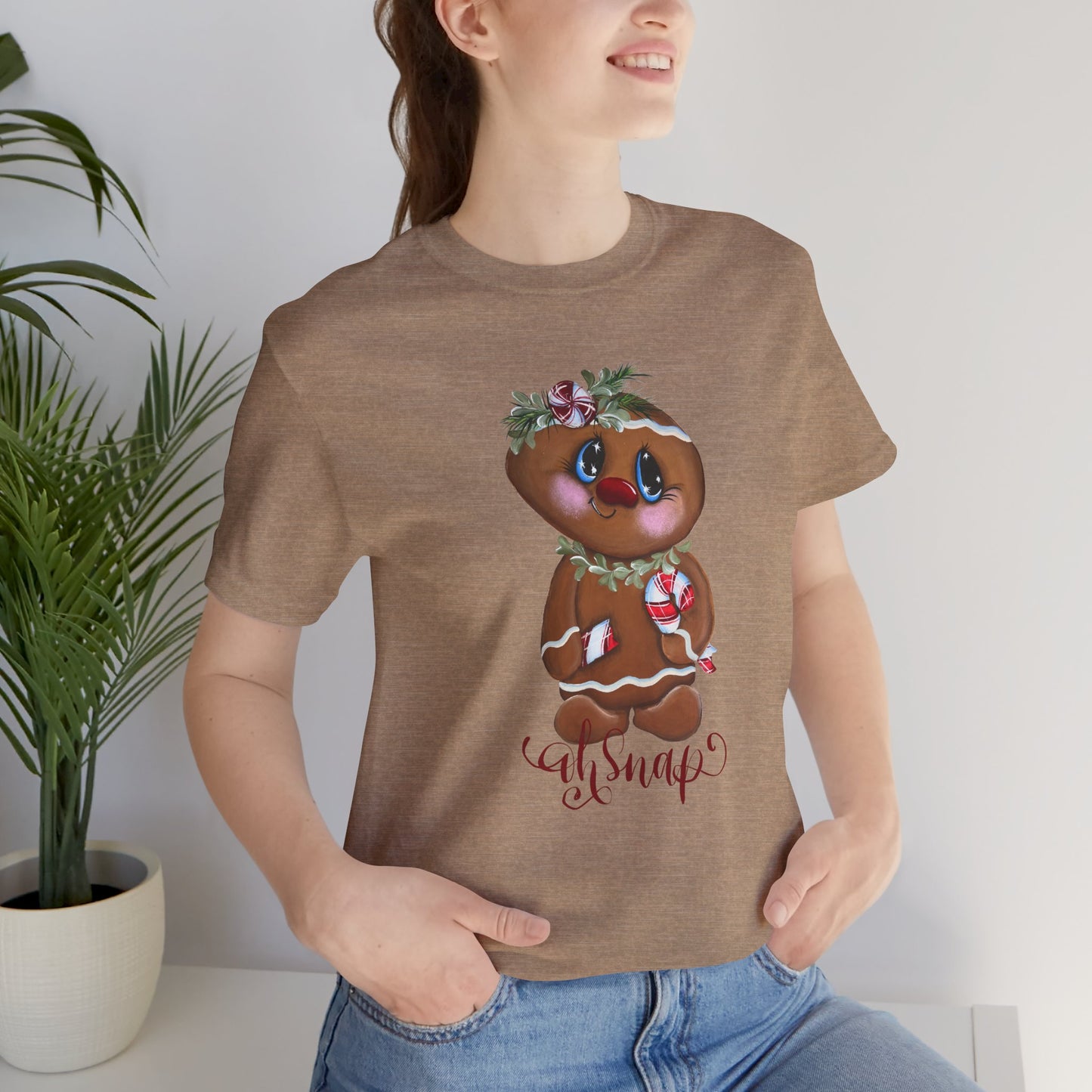 Gingie the Christmas Gingerbread Tee