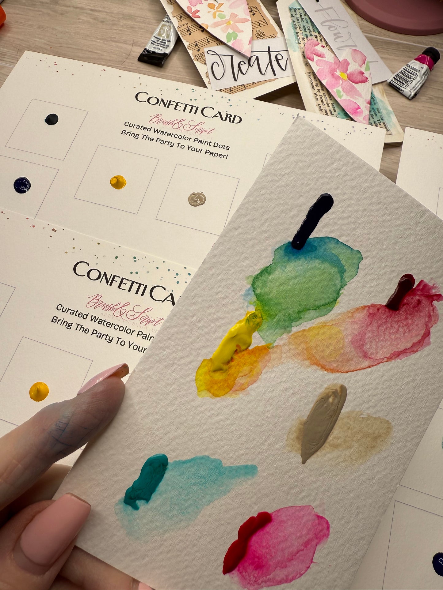Junk Journal Jubilee Watercolor Optional Tag Kit